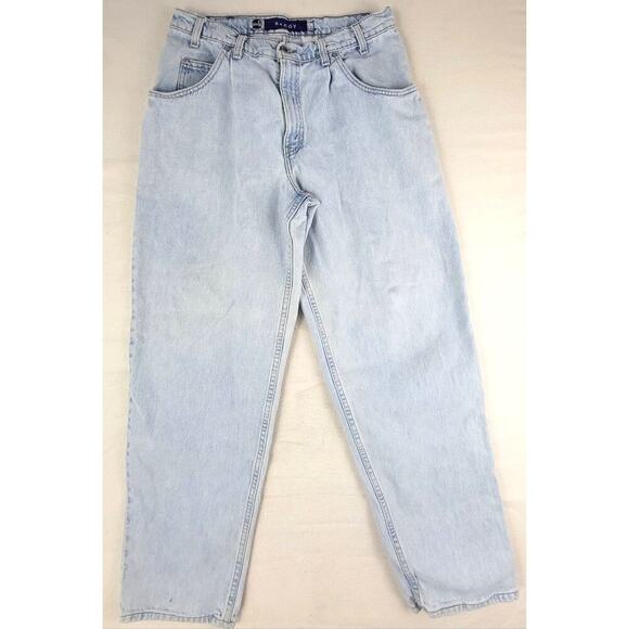 Levi's Silver Tab Baggy Y2K Jeans 33x32 Light Wash Vintage USA Streetwear Skate - Picture 1 of 12